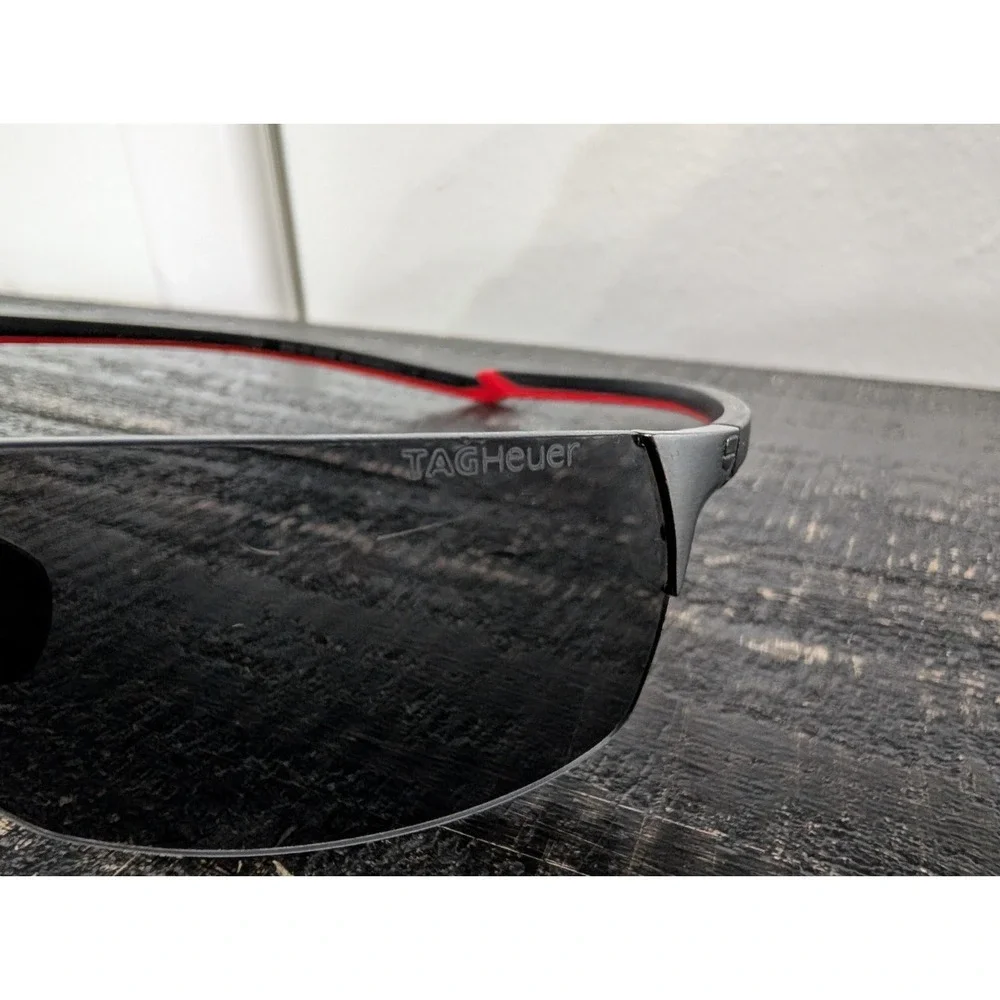TAG Heuer Reflex Squadra 5502 Sport Sunglasses Authentic